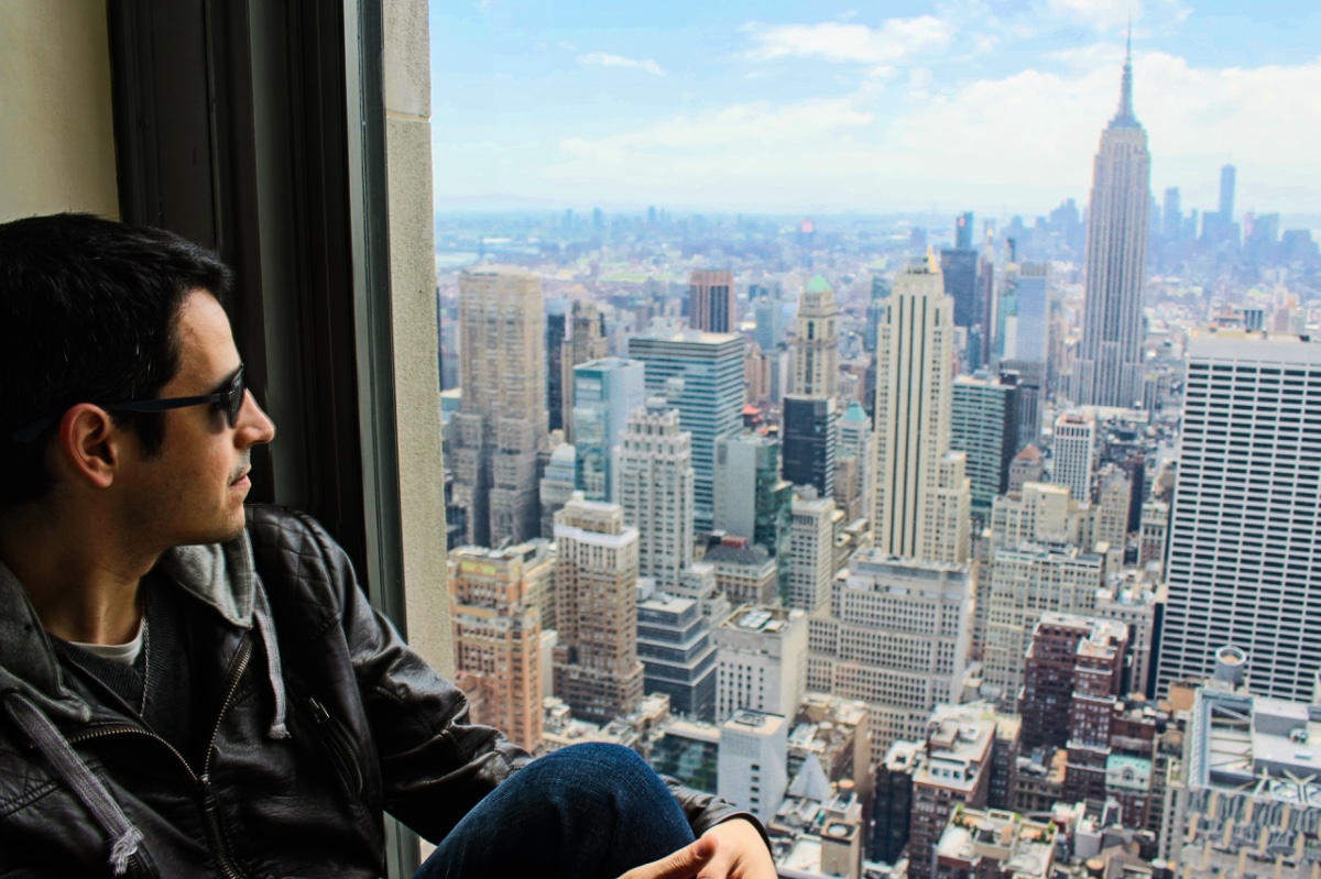 top of the rock