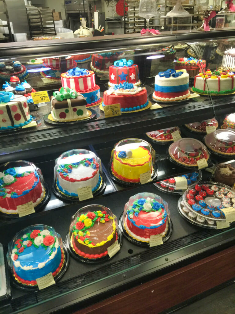gateaux supermarché