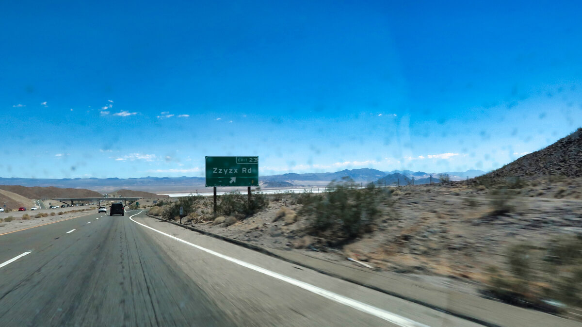 Zzyzx Road