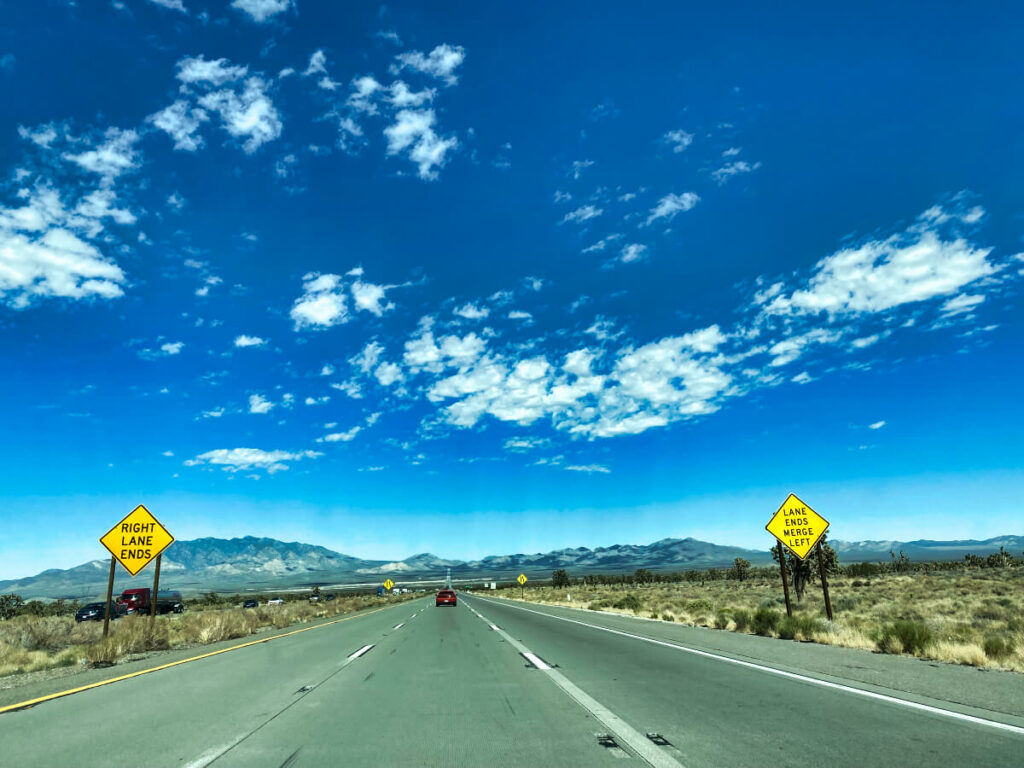 route Nevada